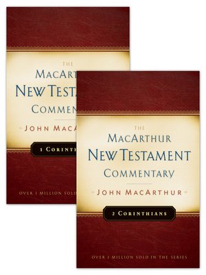 cover image of 1 & 2 Corinthians MacArthur New Testament Commentary Set